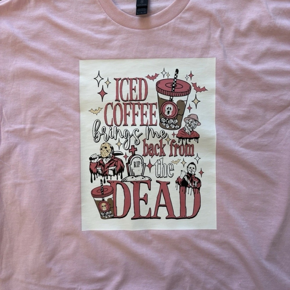 Halloween Iced Coffee brings me back from the debt T-Shirt